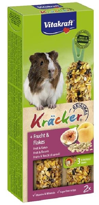 Kräcker - Frucht & Flakes 2er - Meerschweinchen - 112g