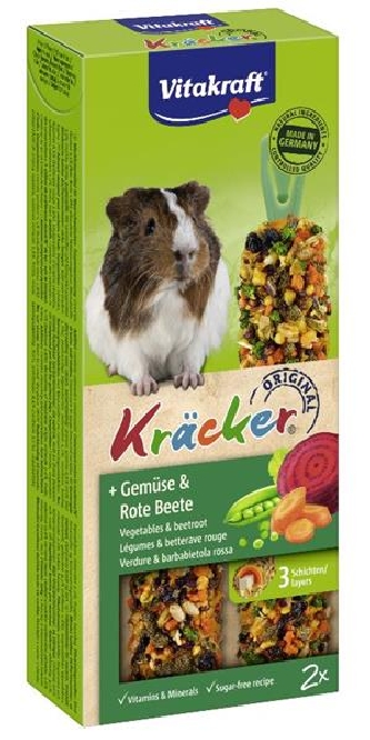 Kräcker - Gemüse & Rote Beete 2er - Meerschweinchen - 112g