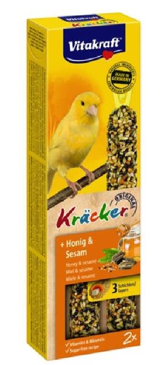 Kräcker Original + Honig & Sesam - 2x - 60g