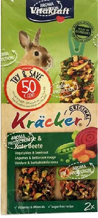 Kräcker Original Gemüse&Rote Beete - Zwergkaninchenleckerli