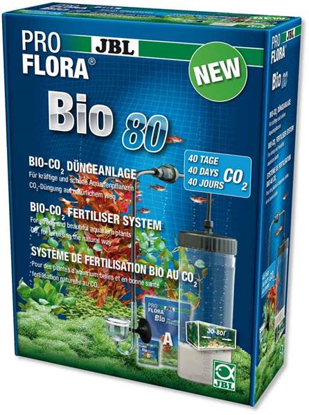 JBL ProFlora bio80 - Bio-CO2-Düngeanlage mit Glasdiffusor