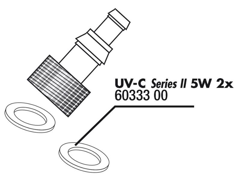 JBL O-Ring für Schlauchanschluss UV-C 5W 2 Stück