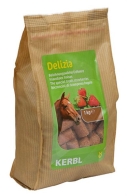 Delizia - Belohnugswürfel Erdbeer - Pferdesnack - 1kg
