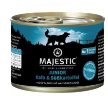 Majestic Junior Dog - Kalb + Süßkartoffel - 200g