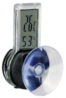 Digital Thermo/Hygrometer mit Saugnapf - 3x6cm