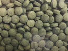 VOTO Futtertabletten klein - grün mit Spirulina - 1kg