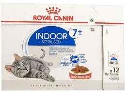 Indoor - sterilised 7+ - in Sauce - 12x85g