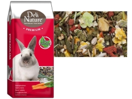(Zwerg-)Kaninchen-Futter Premium - Deli Nature - 15kg