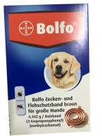 Bolfo Band braun 1 Stk. für große Hunde