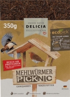 Delicia Mehlwürmer - Futtermix - 350g