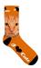 Socken Größe 33-38 - Orange Cat Eyes
